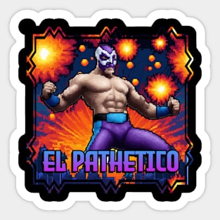 El Pathetico Pixel Art Sticker